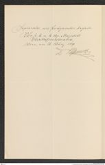 k.k. naturhistorisches Hofmuseum, Intendanzakten 1885-1896 (Hauer), Aktenzahl Z.239.a/1891, Seite 2